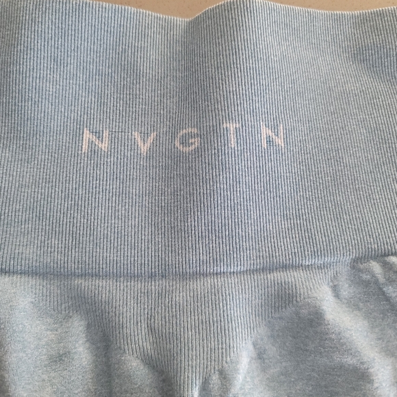 NVGTN | Seamless Leggings Sky Blue - Picture 2 of 3